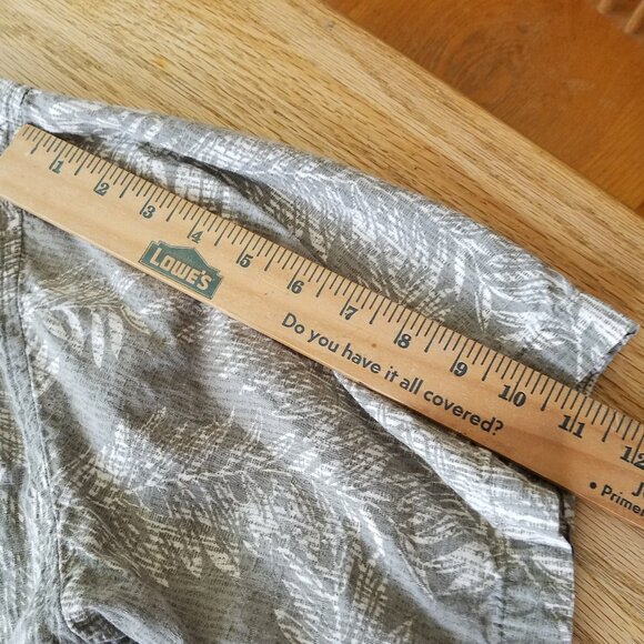 OP Ocean Pacific Men's Hawaiian Shirt Cotton Blend Tropical Floral ~ Large - Picture 6 of 7